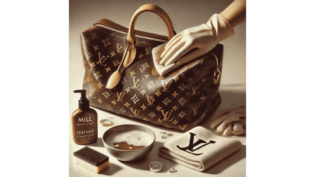 How to Clean a Louis Vuitton Leather Bag