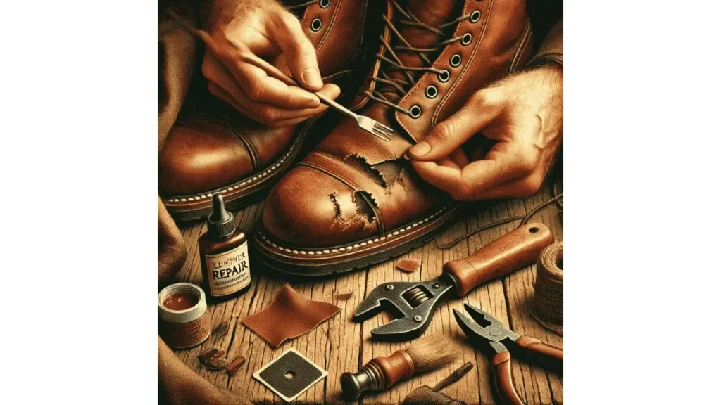 How to Fix a Hole in Leather Boots