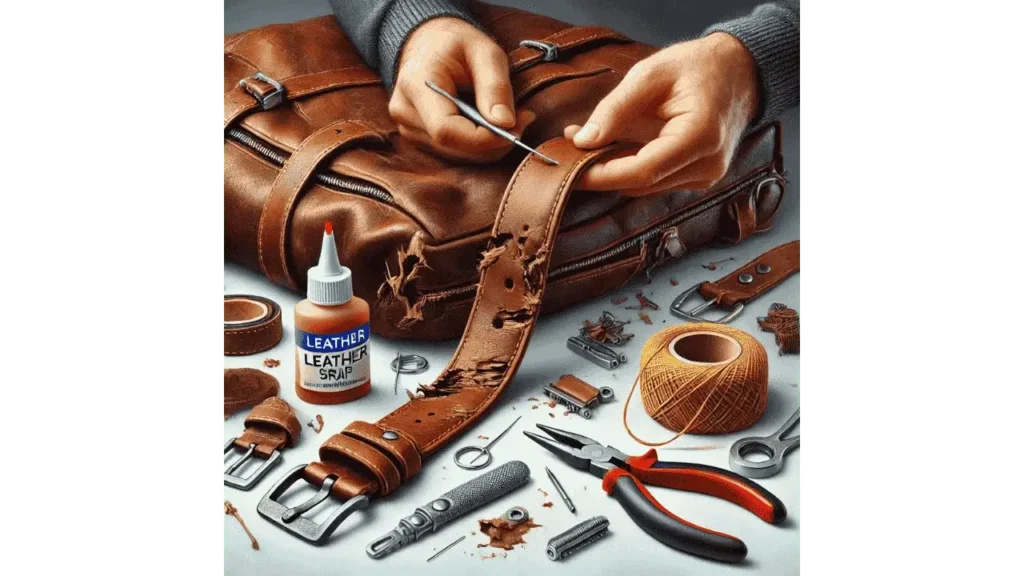 How to Fix a Leather Bag Strap