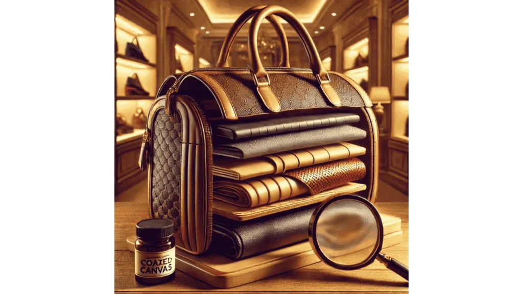 Leather materials in Louis Vuitton Bags