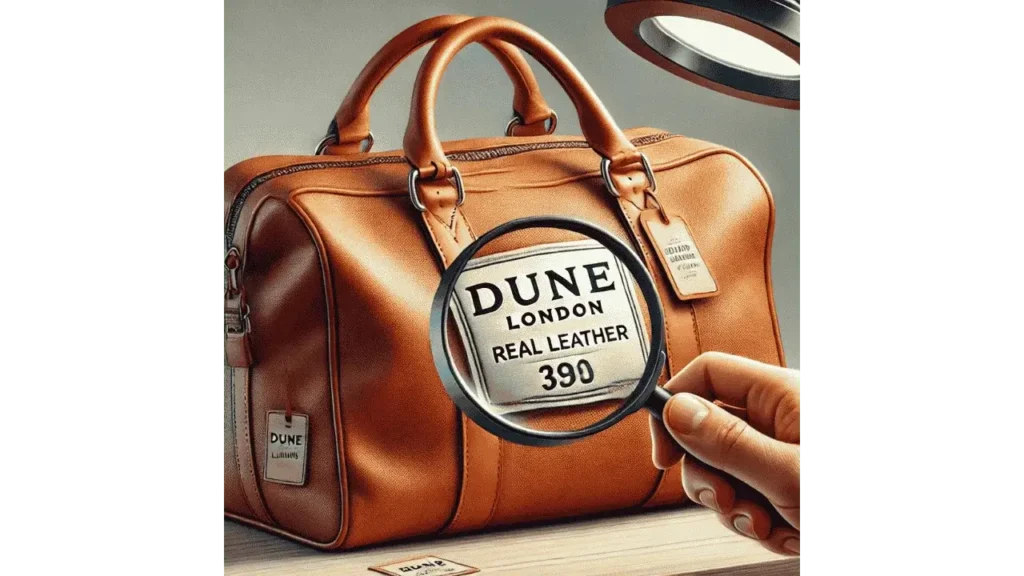 are dune bags real leather