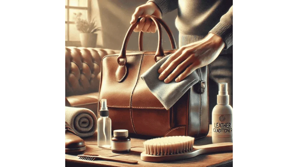 how to care for leather bags