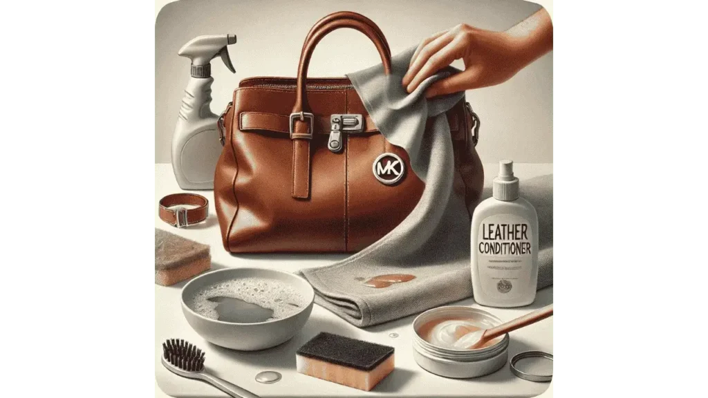 how to clean a michael kors leather bag