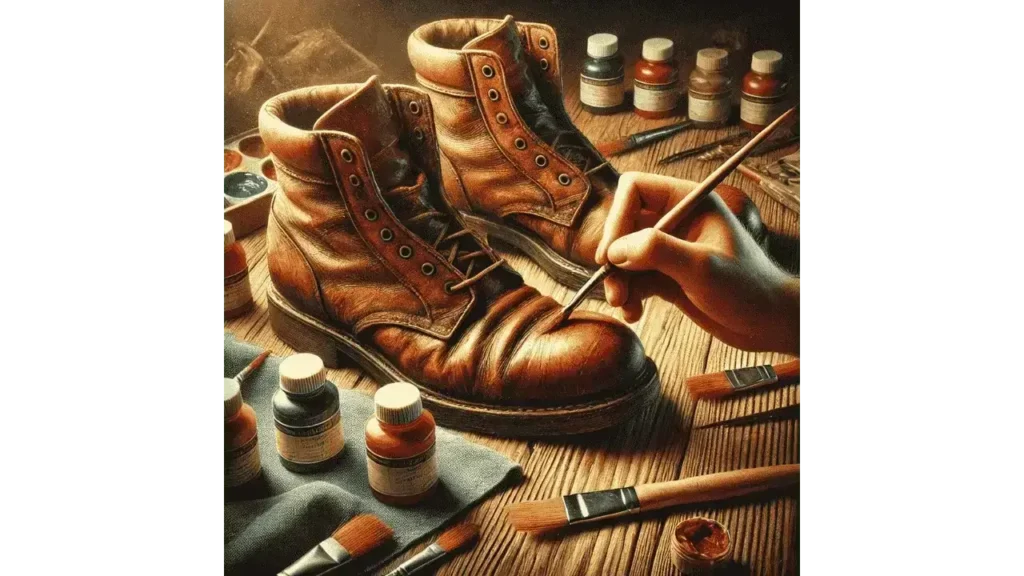 How To Paint Leather Boots