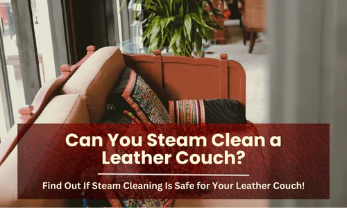Can You Steam Clean a Leather Couch
