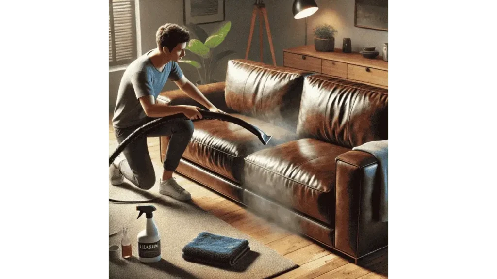 Can You Steam Clean a Leather Couch