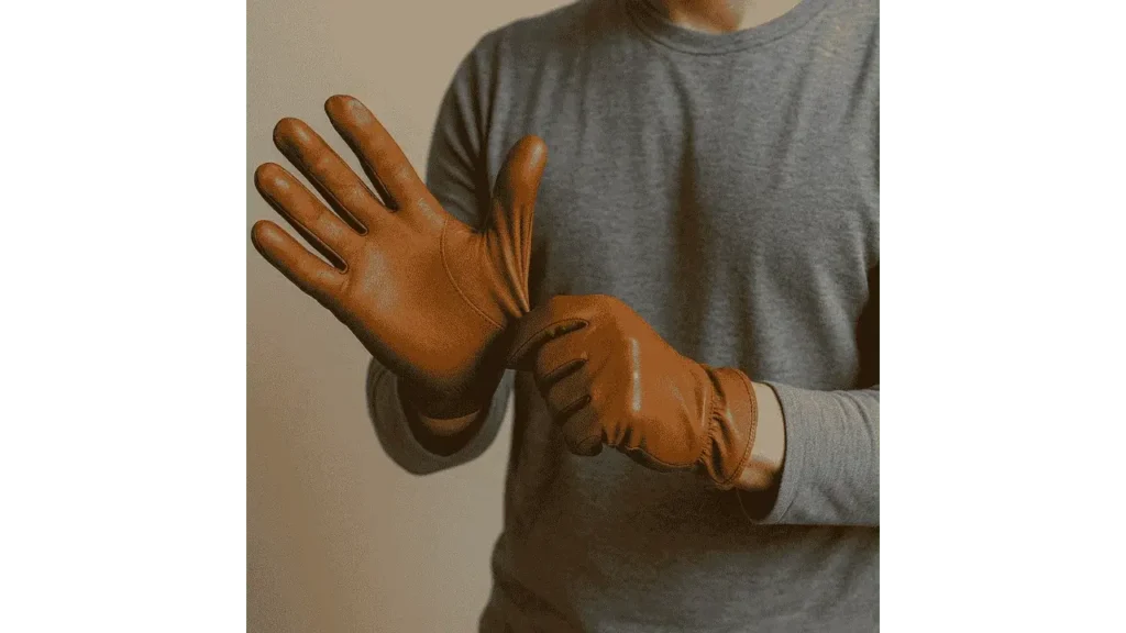 How to Stretch Leather Gloves.