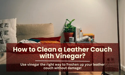 how to clean leather couch with vinegar