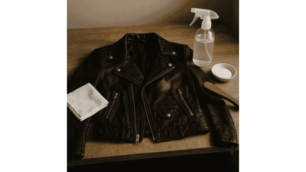 How to Clean Mildew From a Leather Jacket.