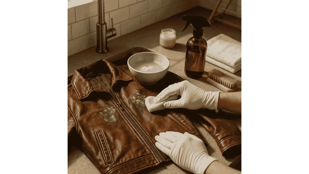 How to Clean Mold Off a Leather Jacket.