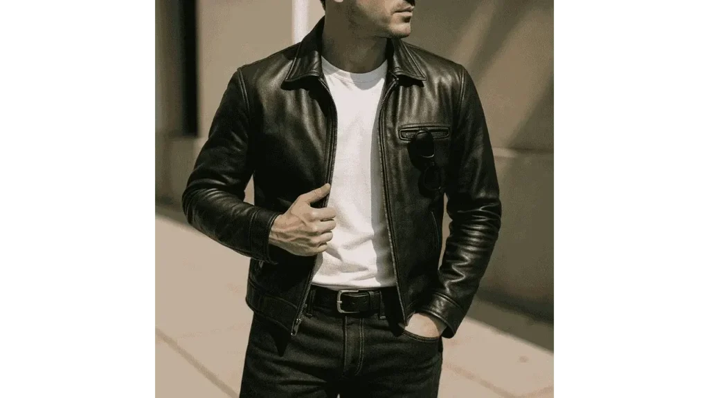 How to Style a Black Leather Jacket.