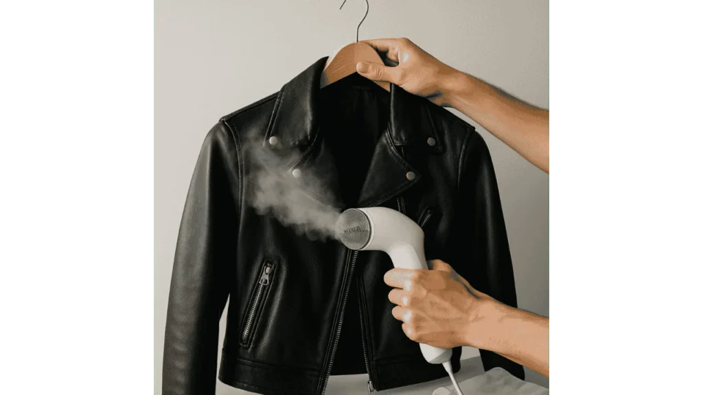 Can You Steam a Leather Jacket.